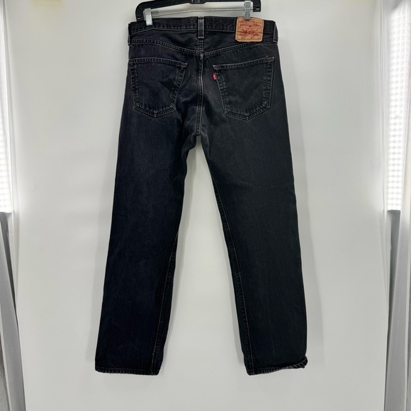 Levi's grey Straight Jeans W34 L34 Mens - Picture 3 of 8